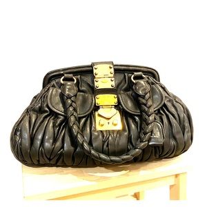 Miu Miu Matelasse Shoulder Bag